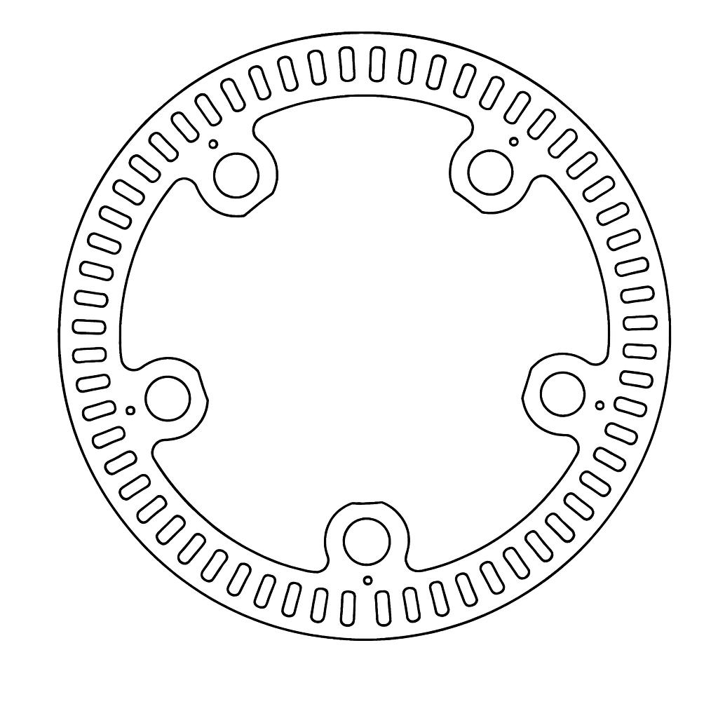 Couronne capteur ABS avant - OEM